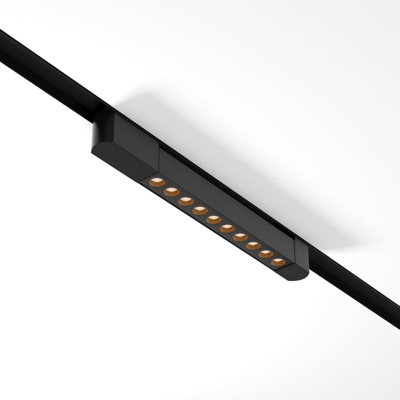 Proiector LED pentru sina monofazata Unity Maytoni Technical Points Rot, Negru, LED 10W, 620lm 3000K