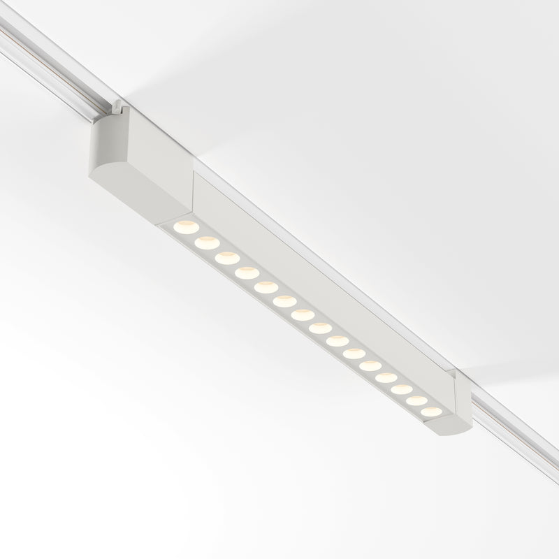 Proiector LED pentru sina monofazata Unity Maytoni Technical Points Rot, Alb, LED 22W, 1130lm 3000K