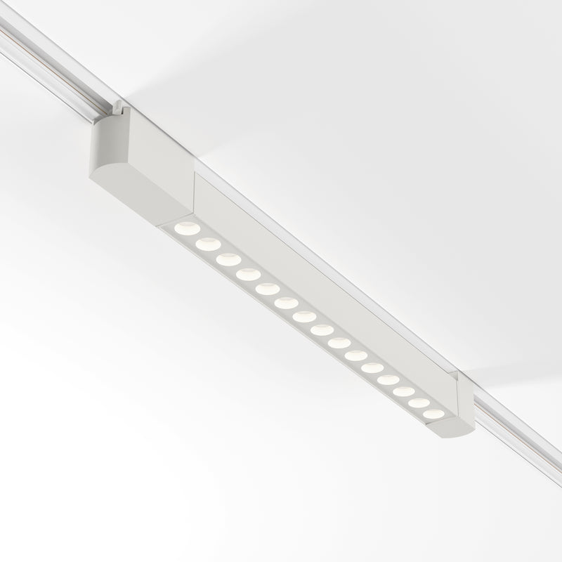 Proiector LED pentru sina monofazata Unity Maytoni Technical Points Rot, Alb, LED 22W, 1440lm 4000K