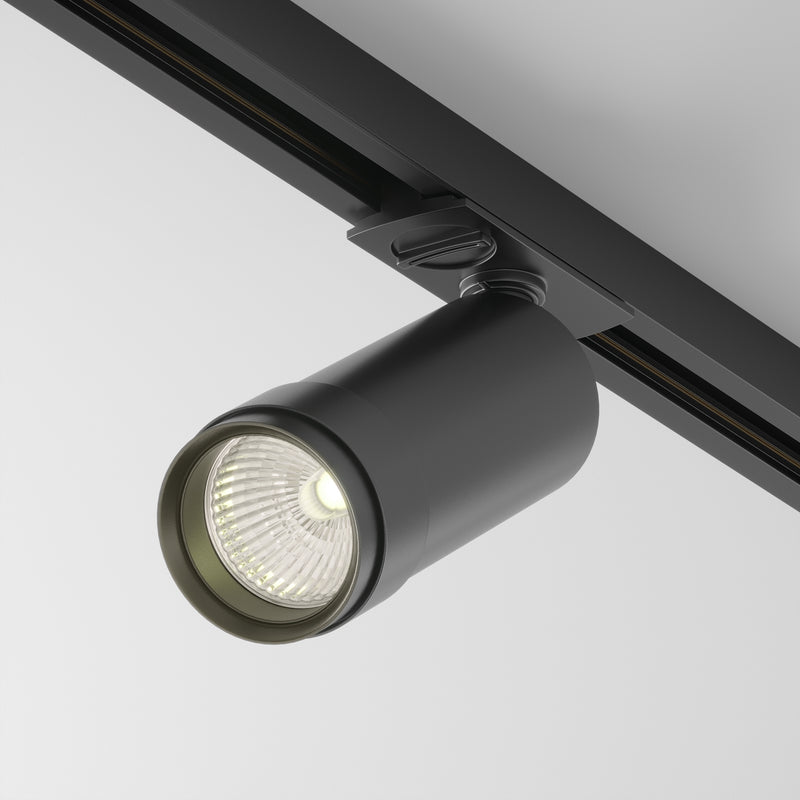 Proiector LED pentru sina 1 circuit, UNITY Maytoni Technical Focus Zoom Negru