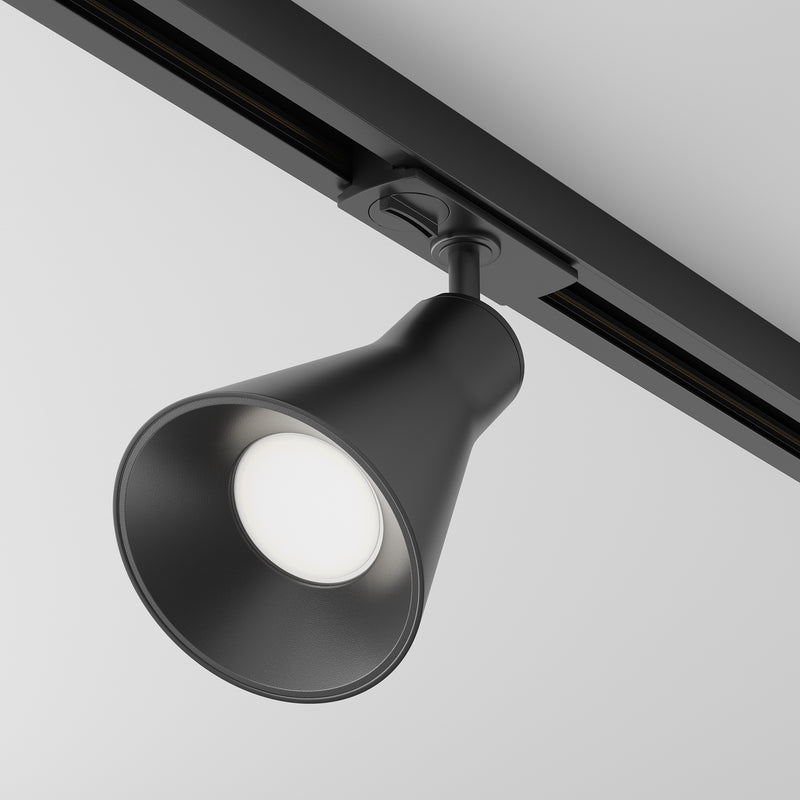 Proiector LED pentru sina 1 circuit, UNITY Maytoni Technical Virar Negru, 1XGU10