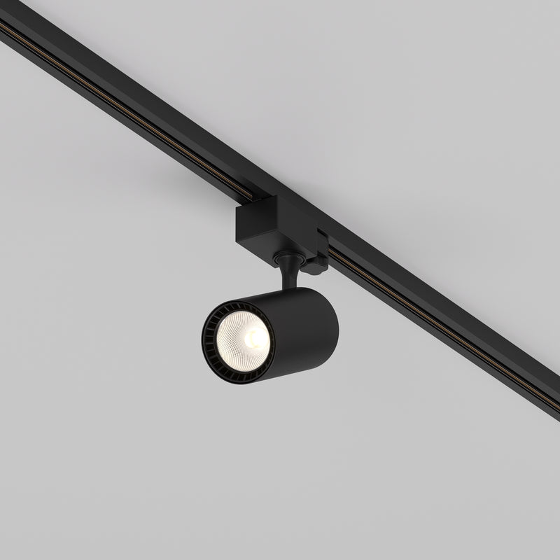 Proiector LED pentru sina cu 3 faze, Trinity Maytoni Technical Vuoro Negru