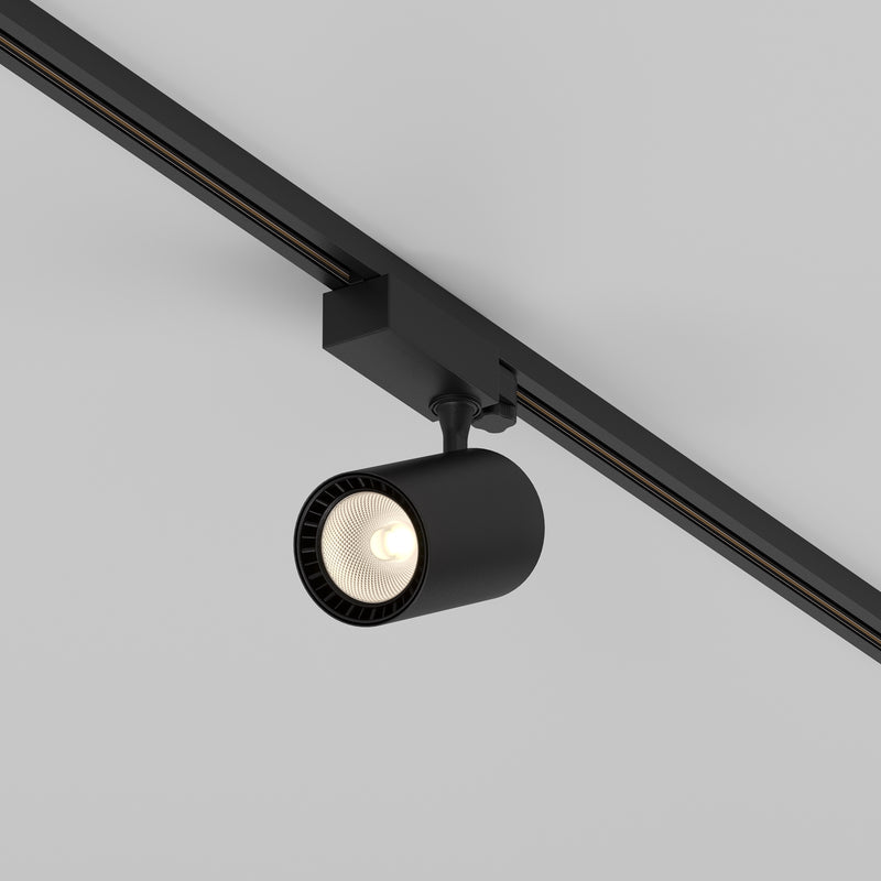 Proiector LED pentru sina cu 3 faze, Trinity Maytoni Technical Vuoro Negru
