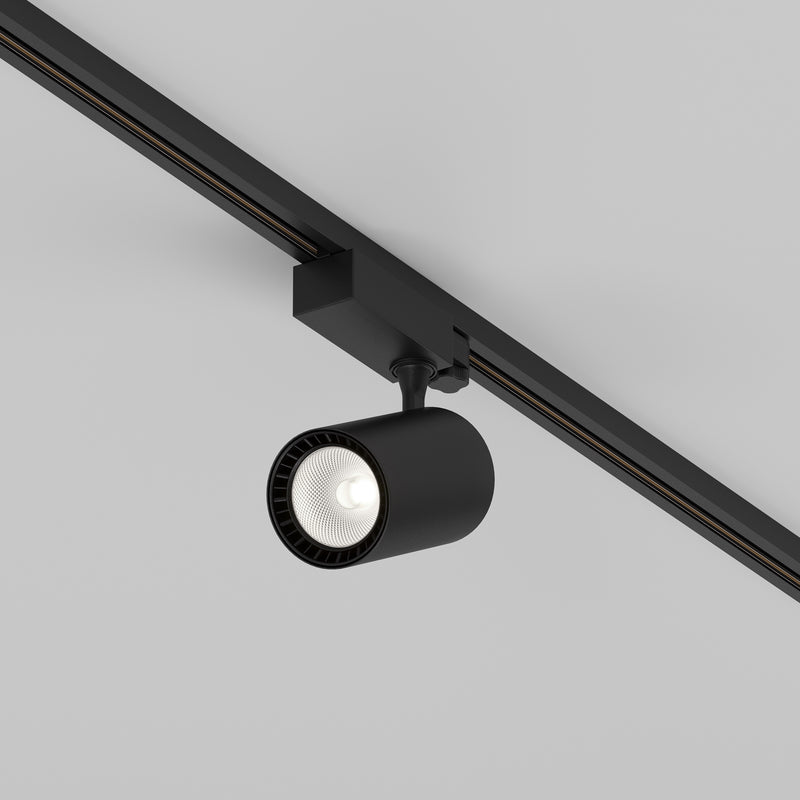 Proiector LED pentru sina cu 3 faze, Trinity Maytoni Technical Vuoro Negru
