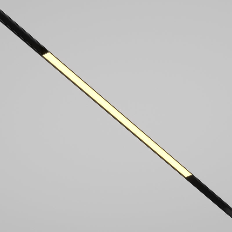 Corp iluminat pe sina Sistem Magnetic 23mm EXILITY Negru