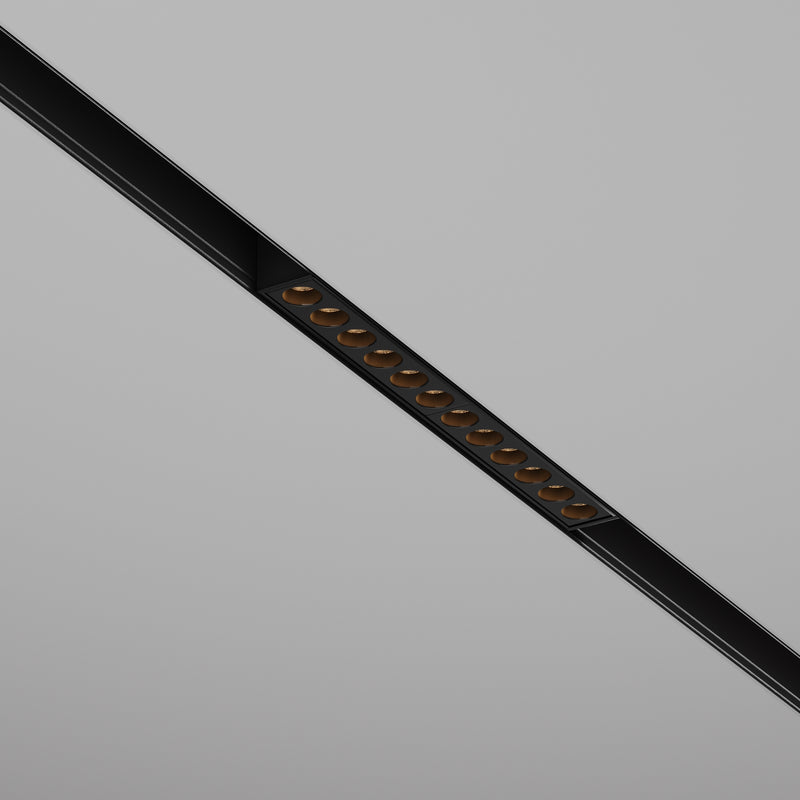 Corp iluminat pe sina Sistem Magnetic 23mm EXILITY Negru