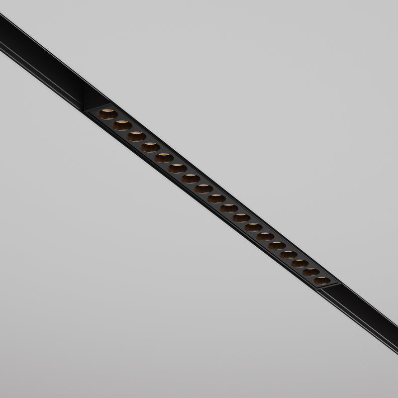 Corp iluminat pe sina Sistem Magnetic 23mm EXILITY Negru