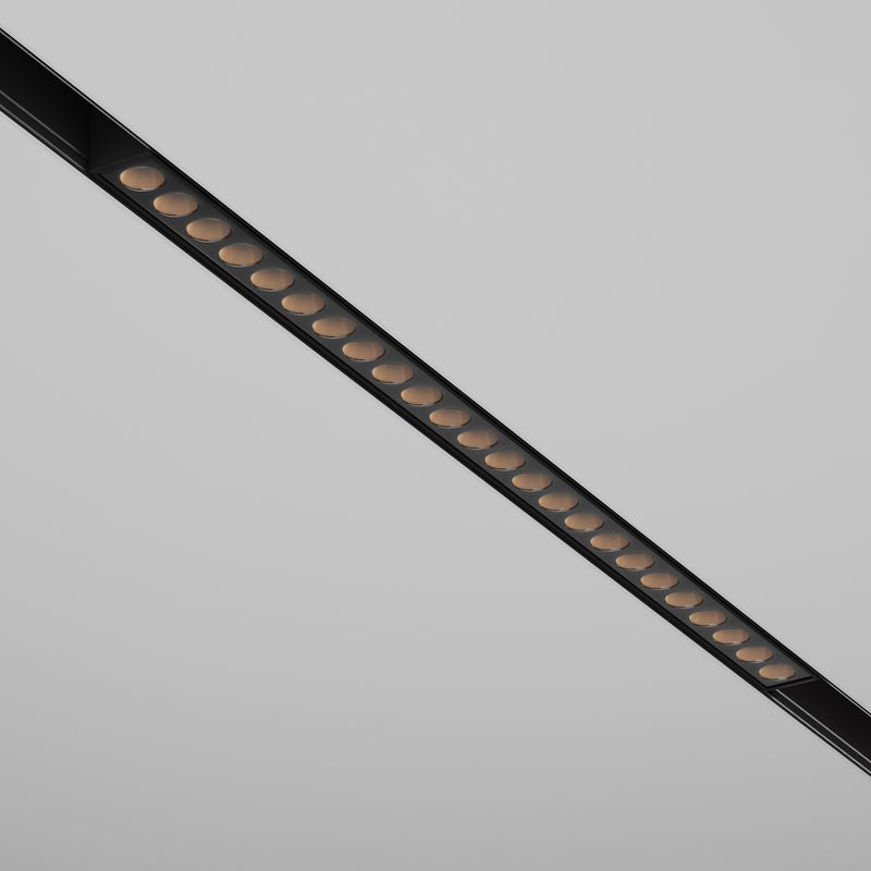 Corp iluminat pe sina Sistem Magnetic 23mm EXILITY Negru