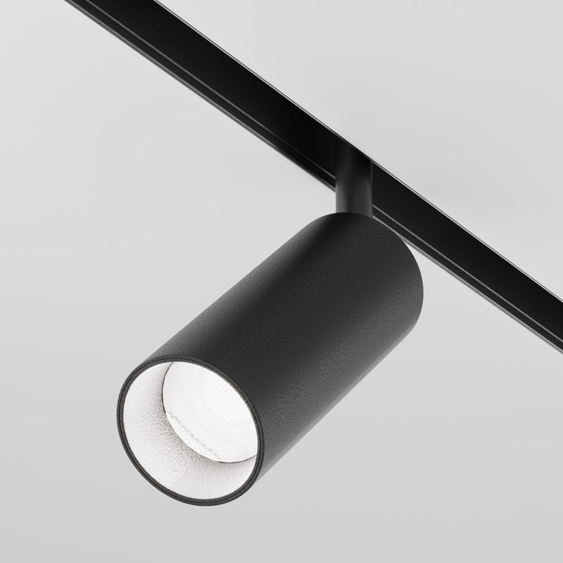 Corp iluminat pe sina Sistem Magnetic 23mm EXILITY Negru