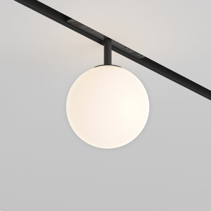 Proiector LED pentru sina magnetica Exility Maytoni Technical Luna, Negru, LED 5W, 320lm 4000K