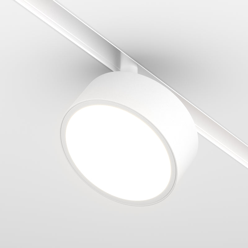 Proiector LED pentru sina magnetica Exility Maytoni Technical Rado, Alb, LED 18W, 1260lm 4000K