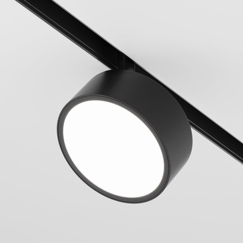 Corp iluminat pe sina Sistem Magnetic 23mm EXILITY Negru