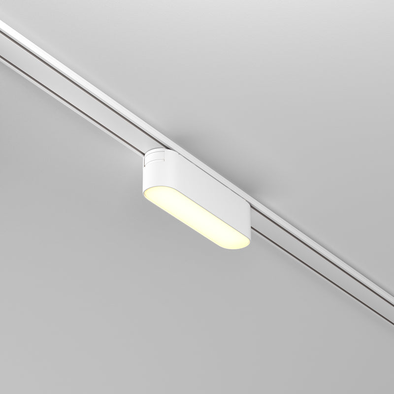 Proiector LED pentru sina magnetica Radity Maytoni Technical Basis, Alb, LED 6W, 450lm 3000K
