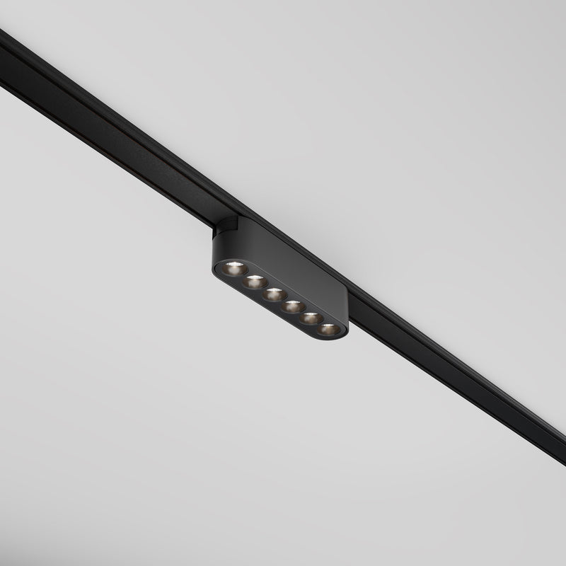 Proiector LED pentru sina magnetica Radity Maytoni Technical Points, Negru, LED 6W, 700lm 4000K