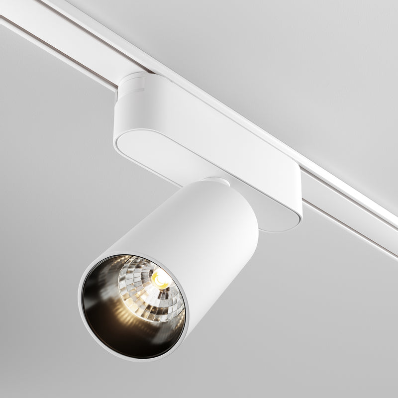 Proiector LED pentru sina magnetica Radity Maytoni Technical Focus LED, Alb, LED 12W, 1000lm 3000K
