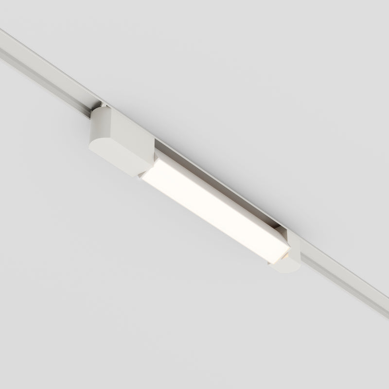 Proiector LED pentru sina monofazata Unity Maytoni Technical Basis Rot, Alb, LED 12W, 780lm 3000K