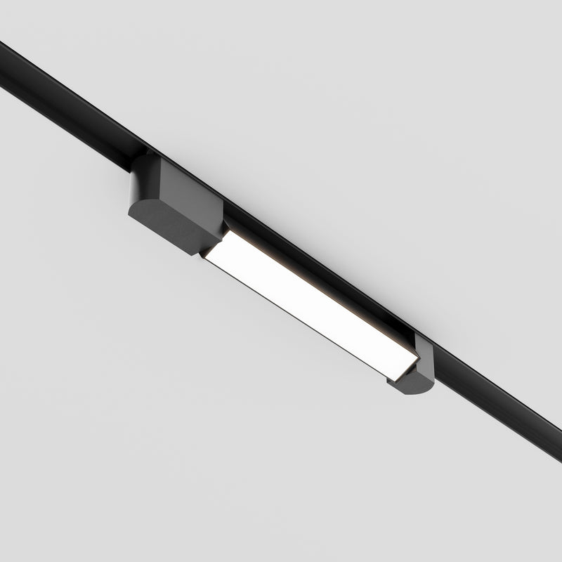 Proiector LED pentru sina monofazata Unity Maytoni Technical Basis Rot, Negru, LED 12W, 980lm 4000K