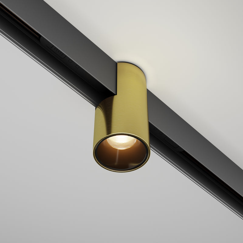 Corp iluminat pe sina Sistem Magnetic 23mm EXILITY Negru
