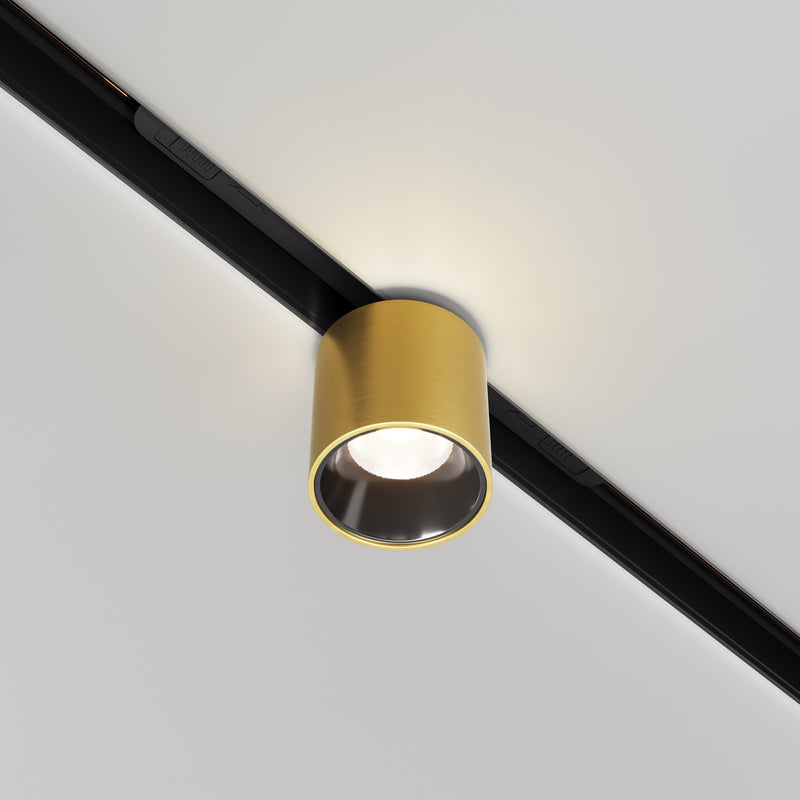 Proiector LED pentru sina magnetica Exility Maytoni Technical Alfa S, Alama, LED 7W, 380lm 3000K