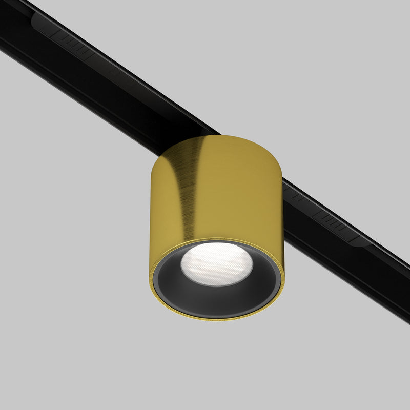 Proiector LED pentru sina magnetica Exility Maytoni Technical Alfa S, Alama, LED 7W, 390lm Dimabil