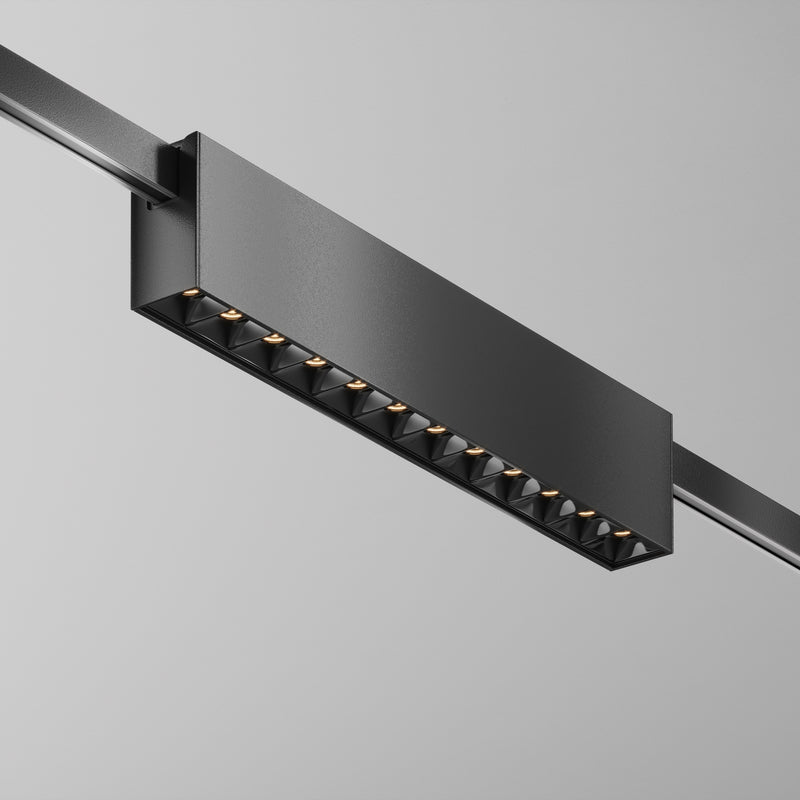 Corp iluminat pe sina Sistem Magnetic Modular FLARITY Negru