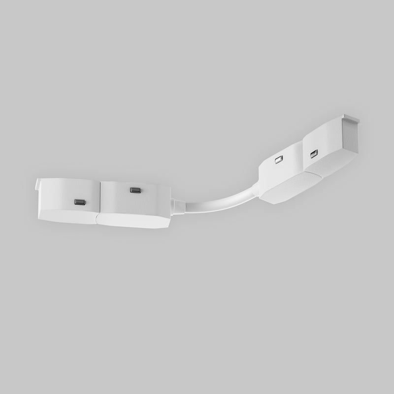 Componenta iluminat Sistem Magnetic 23mm EXILITY Alb