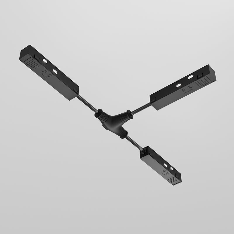 Componenta iluminat Sistem Magnetic 23mm EXILITY Negru