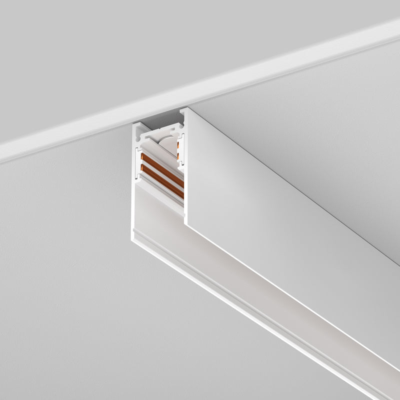 Sina Magnetica Aplicata / Suspendata, 1m Maytoni Technical Busbar trunkings Exility, Alb