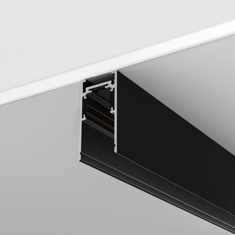 Sina magnetica aplicata Exility Maytoni Technical Busbar trunkings Exility Negru