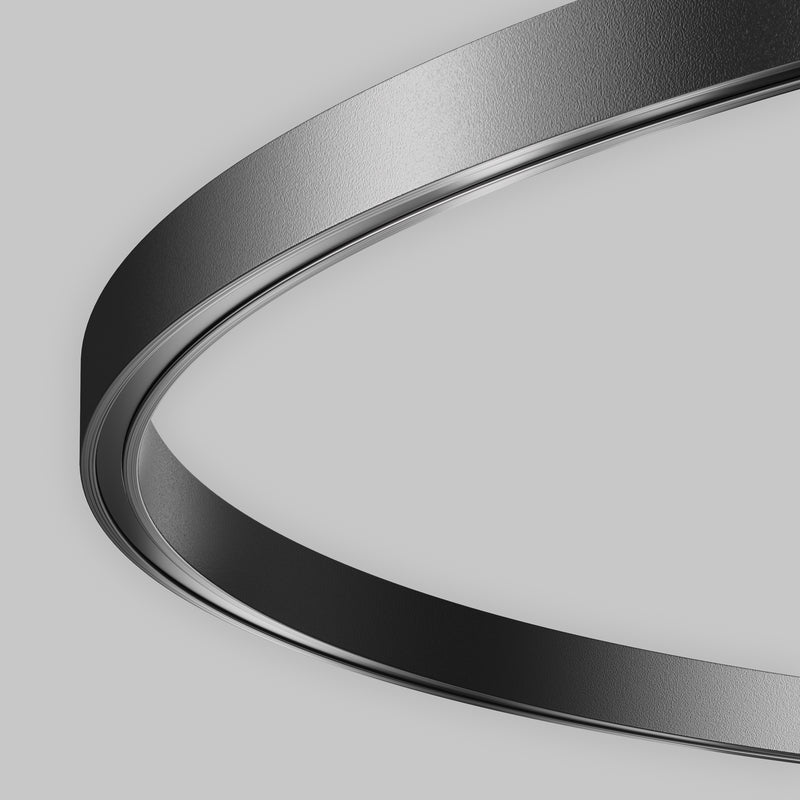 Corp iluminat pe sina Sistem Magnetic Modular FLARITY Negru