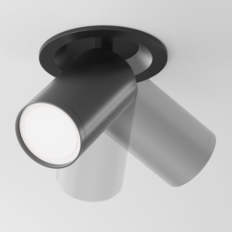 Spot aplicat Maytoni Technical FOCUS S Negru, 1XGU10