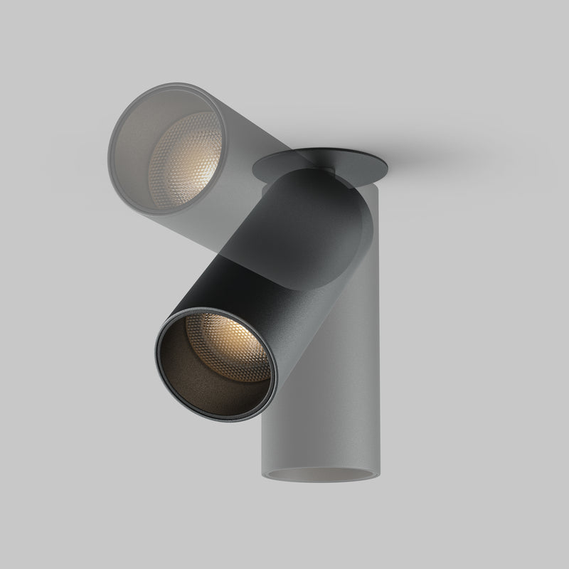 Lampa de tavan LED Maytoni Technical FOCUS LED, Negru, LED 12W, 950lm 3000K