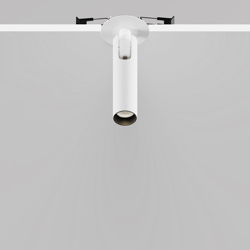 Lampa de Tavan Incastrata, Reglabila Maytoni Technical Focus T, Alb, LED 6W, 290lm 3000K