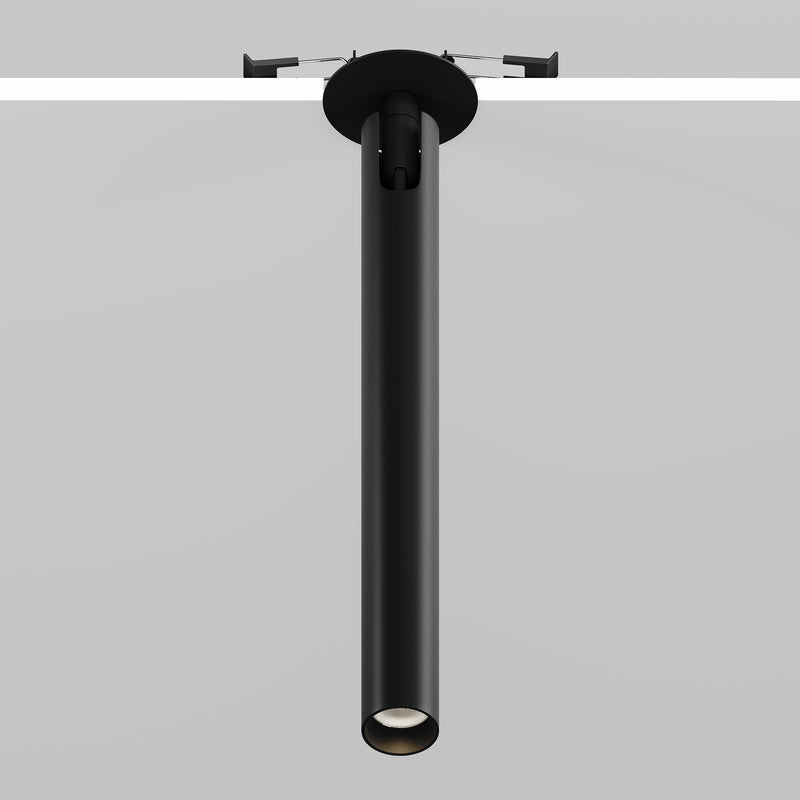 Lampa de Tavan Incastrata, Reglabila Maytoni Technical Focus T, Negru, LED 6W, 270lm 3000K