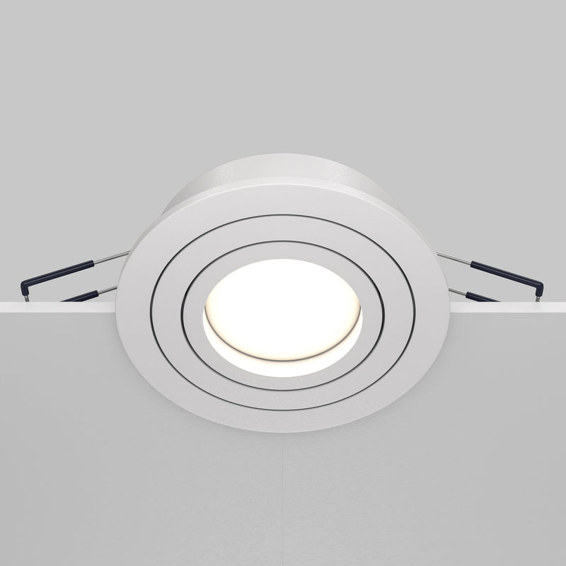 Spot incastrat Maytoni Technical Atom Alb, 1XGU10