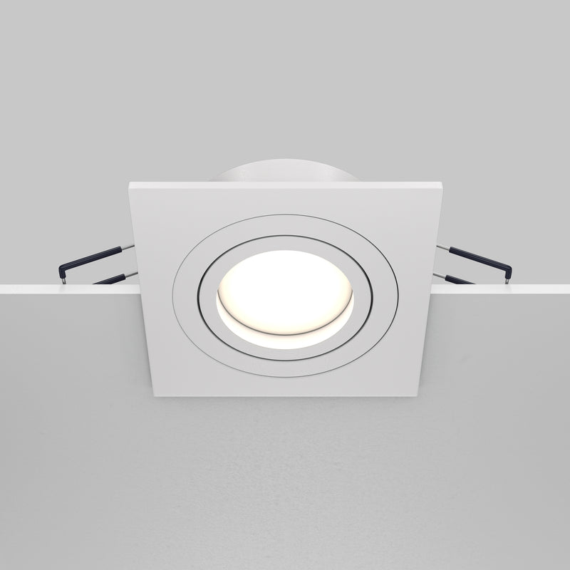 Spot incastrat Maytoni Technical Atom Alb, 1XGU10