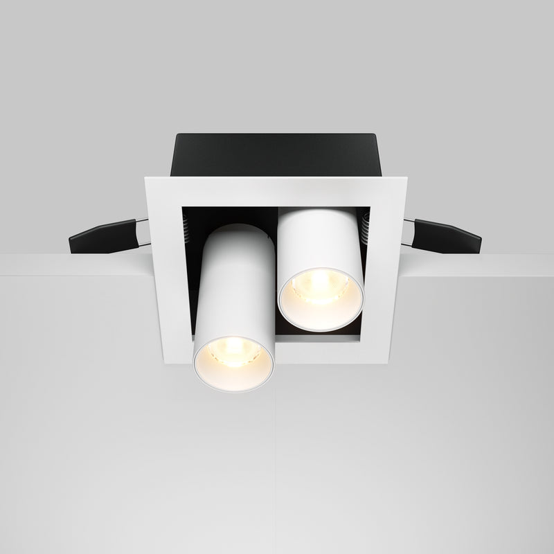 Spot LED Incastrat Maytoni Technical Magnum, Alb, LED 14W, 1250lm 3000K