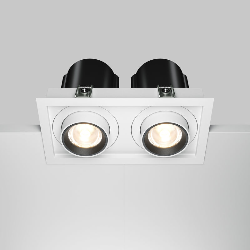 Spot LED Incastrat Maytoni Technical Hidden, Alb, LED 20W, 1450lm 3000K
