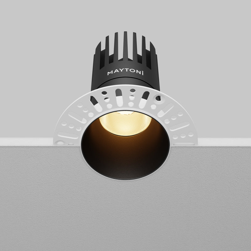 Spot incastrat Downlight Negru