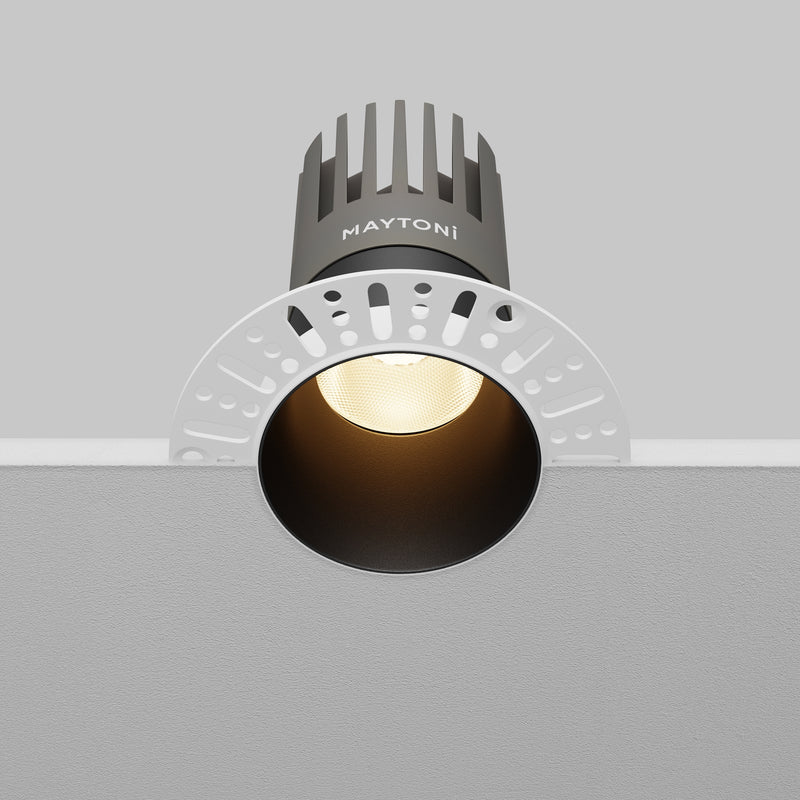 Spot incastrat Downlight Negru