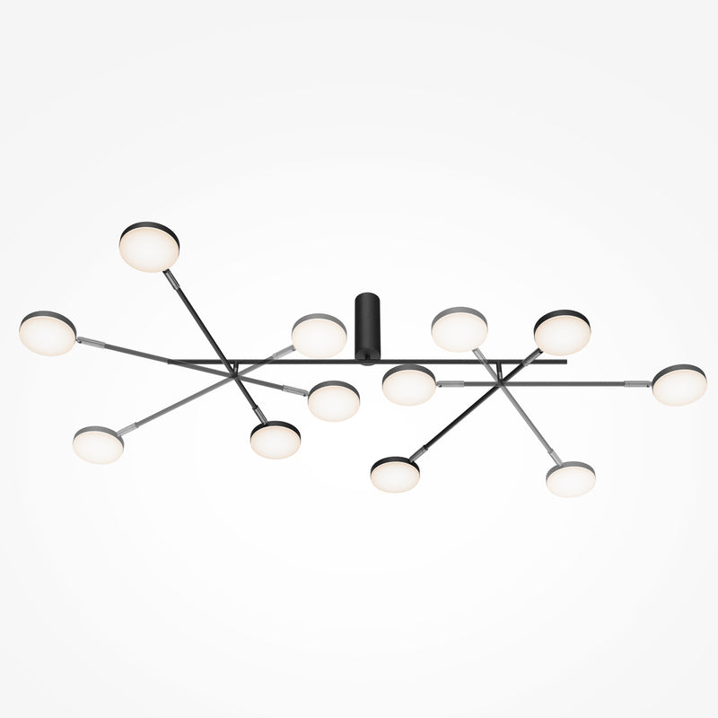 Plafoniera Modern Negru