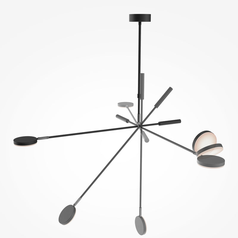 Plafoniera Modern Negru