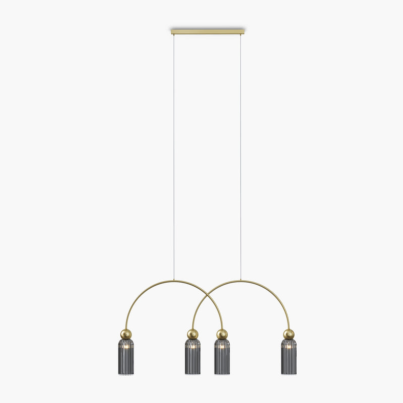 Lustra Modern Auriu