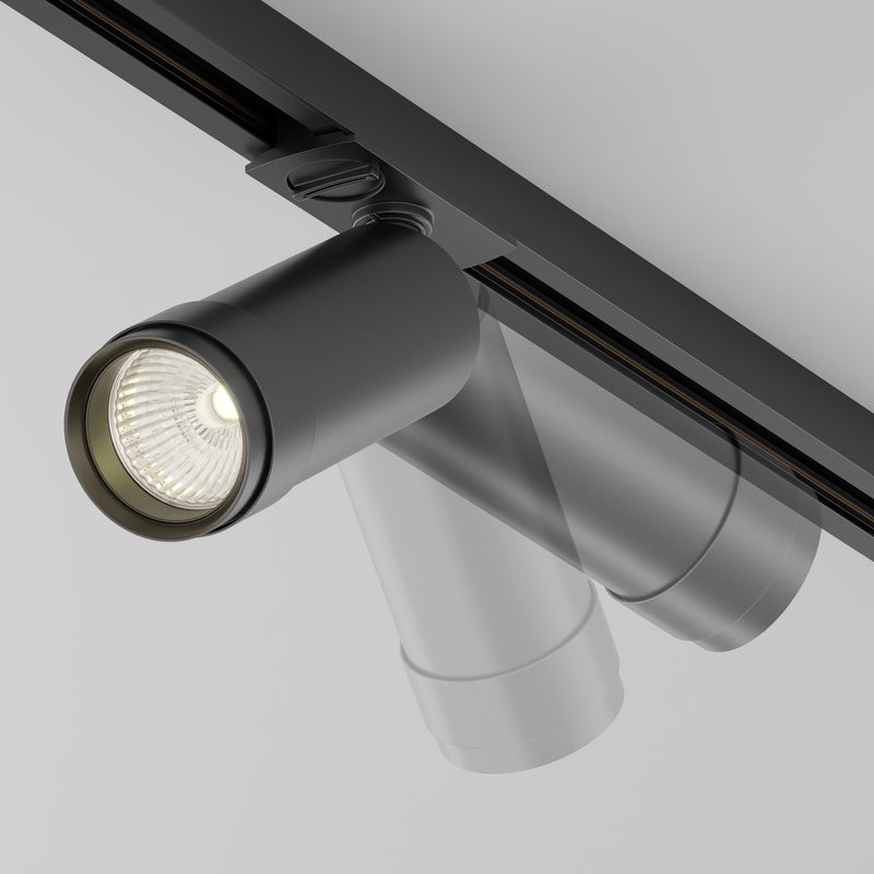 Proiector LED pentru sina 1 circuit, UNITY Maytoni Technical Focus Zoom Negru