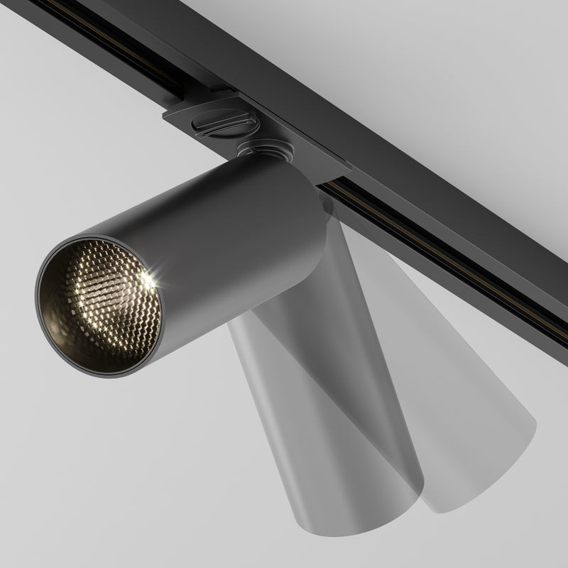 Proiector LED pentru sina 1 circuit, UNITY Maytoni Technical Focus LED Negru
