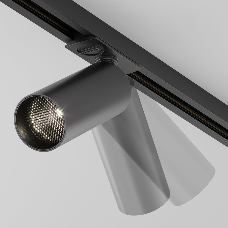 Proiector LED pentru sina 1 circuit, UNITY Maytoni Technical Focus LED Negru