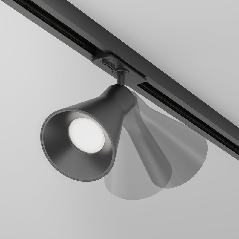 Proiector LED pentru sina 1 circuit, UNITY Maytoni Technical Virar Negru, 1XGU10
