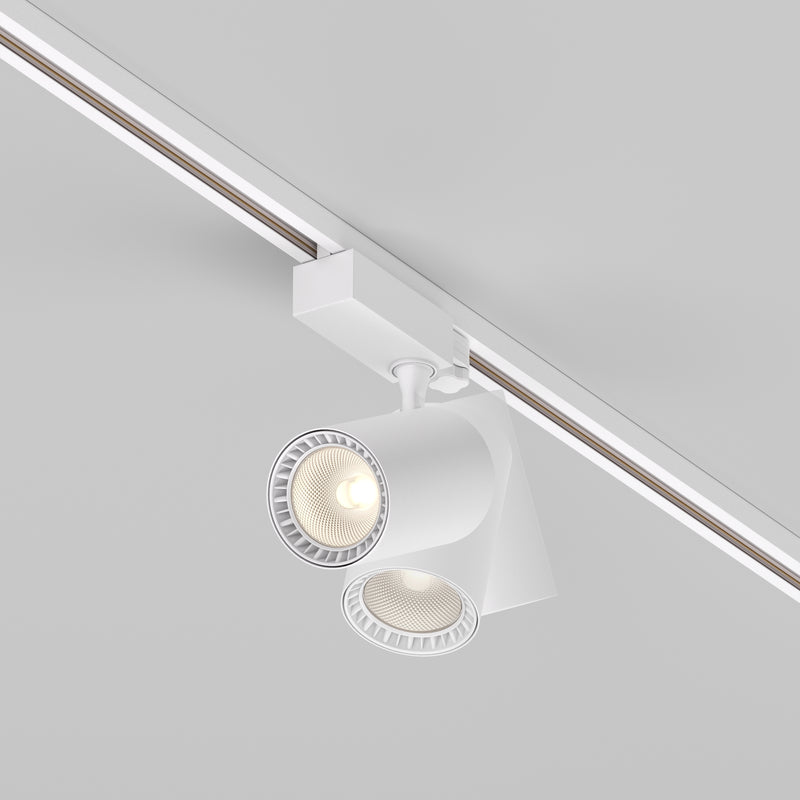 Proiector LED pentru sina cu 3 faze, Trinity Maytoni Technical Vuoro Alb
