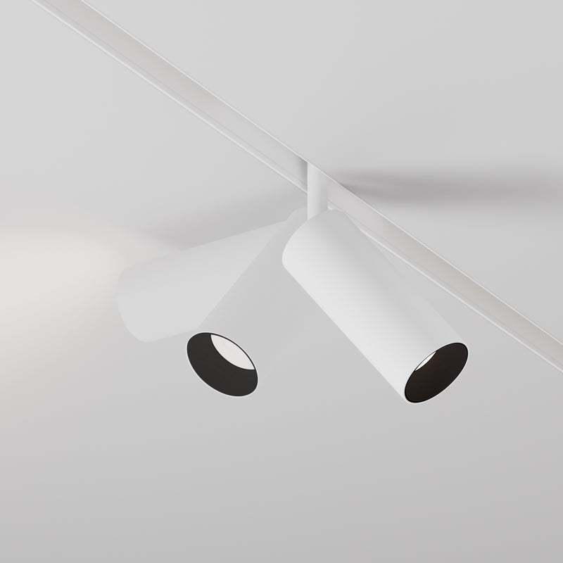 Proiector LED pentru sina magnetica Exility Maytoni Technical Focus LED, Alb, LED 12W, 1000lm 4000K