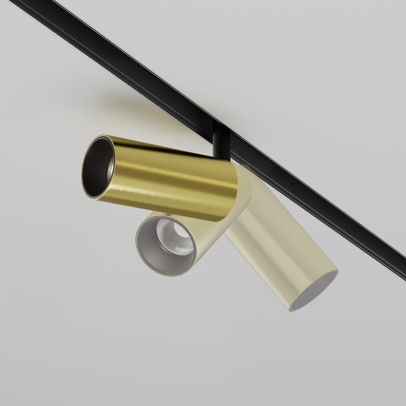 Corp iluminat pe sina Sistem Magnetic 23mm EXILITY Negru